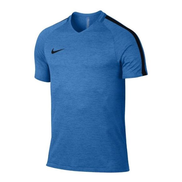 Nike Men's Dri-FIT Squad Short Sleeve Training V-Neck Top - Pacific Blue (Large) - Picture 1 of 3